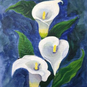 Calla lilies